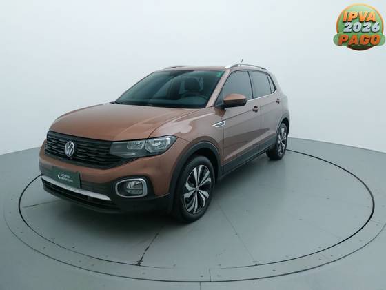 VOLKSWAGEN T-CROSS 1.4 250 TSI TOTAL FLEX HIGHLINE AUTOMÁTICO